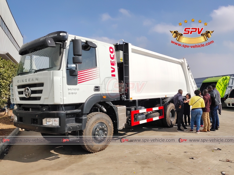 18 CBM Garbage Compactor Truck IVECO - Onsite Inspection